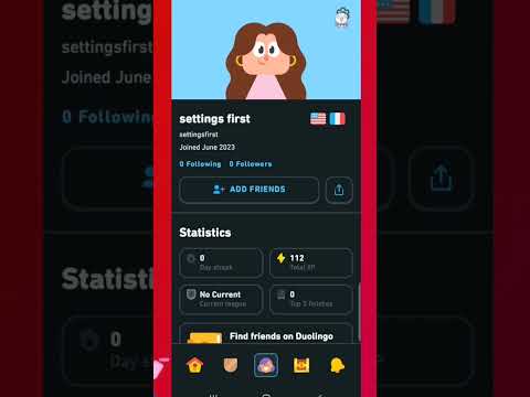 How To Turn On Animations On Duolingo App #englishapps#howto#turnon#learnenglish#settings#duolingo