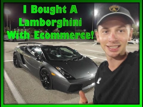 I Bought A Lamborghini Doing Shopify Dropshipping 😍