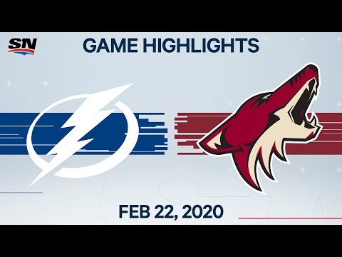 NHL Highlights | Lightning vs. Coyotes – Feb. 22, 2020