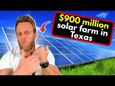 $900 million solar farm in Texas built to power massive Data ...