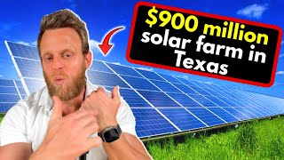 $900 million solar farm in Texas built to power massive Data Center