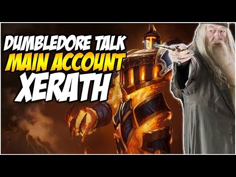 DUMBLEDORE TALK WHILE PLAYING XERATH - Climb to Master S8 | League of Legends
