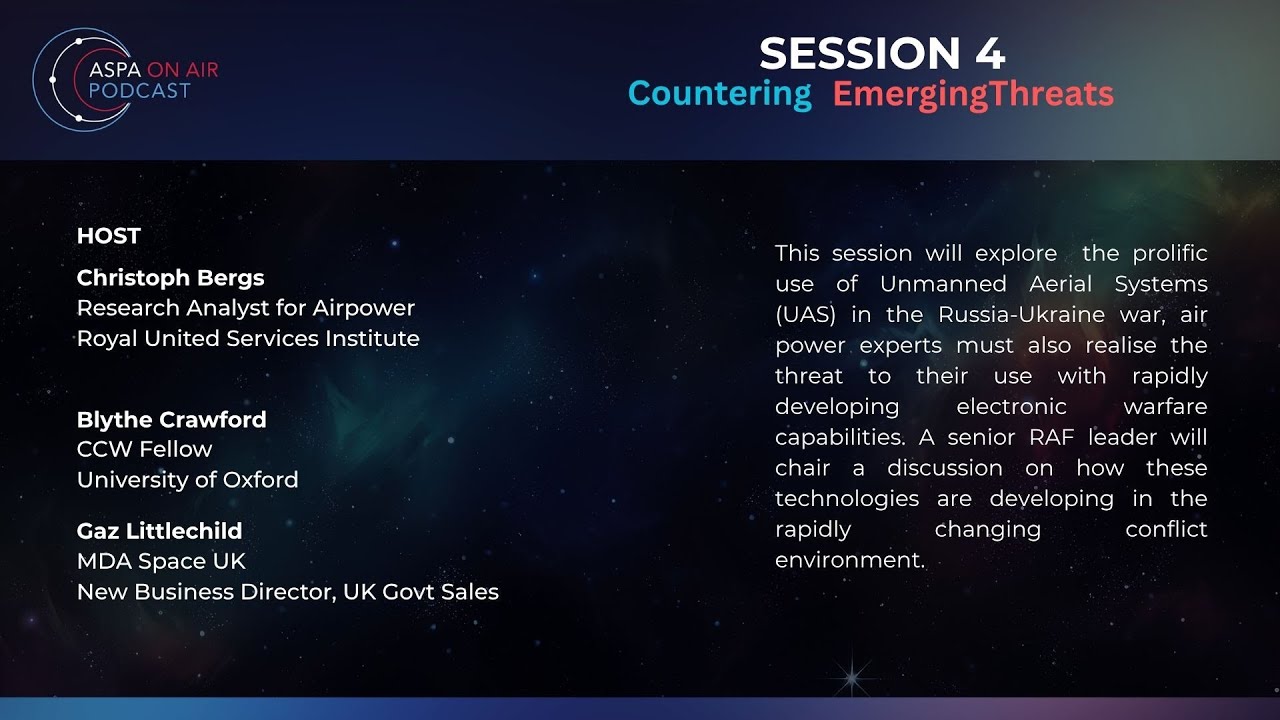 Session 4 - Countering Emerging Threats