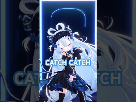 Catch Catch↝!! Can you catch me, baby…? 🩵⛓️  #vtuber #dance #catchcatch #shorts