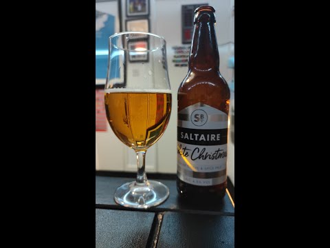 Bazza's 12 beers of Xmas day 3 - white Christmas 4.8% - Saltaire brewery - review No. 835