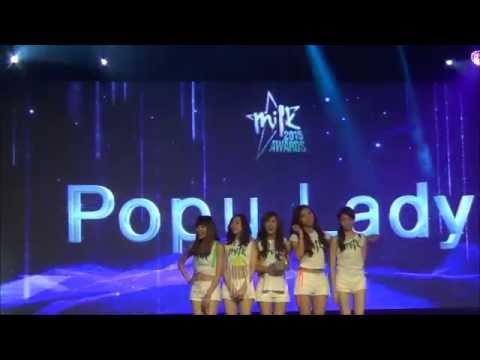 20150730~MILK活動_PopuLady之領獎+表演More