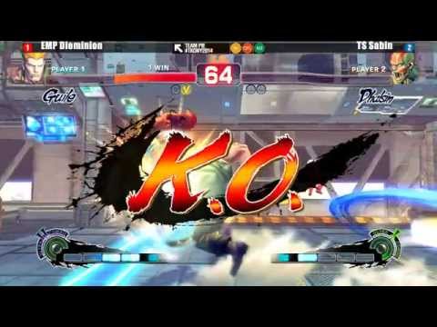 USF4 @ The King of NY A League - EMP Dieminion vs TS Sabin/Shine