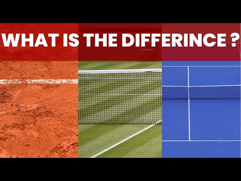 What Is The Difference Between Clay, Grass and Hard Court Surfaces ?