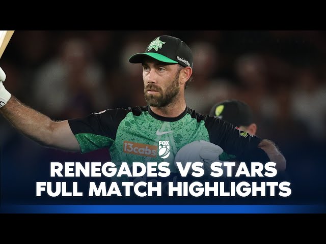 Melbourne Renegades vs. Melbourne Stars | Full Match Highlights | 13/01/25 | BBL | Fox Cricket Melbourne Renegades vs. Melbourne Stars | Full Match Highlights | 13/01/25 | BBL | Fox Cricket