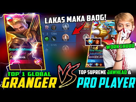 Balik Meta?! Top 1 Global Granger vs. MPL-PH Pro Player with Top Supreme Jawhead ~ Mobile Legends
