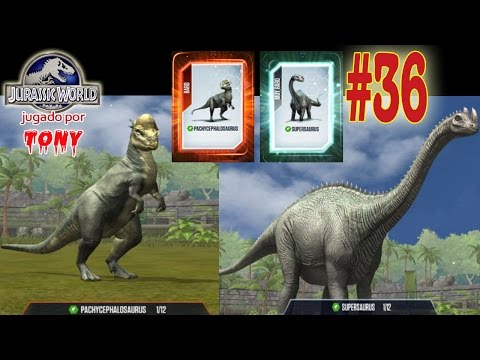 Jurassic World "Cap. 36 - Pachycephalosaurus y Supersaurus" por Tony