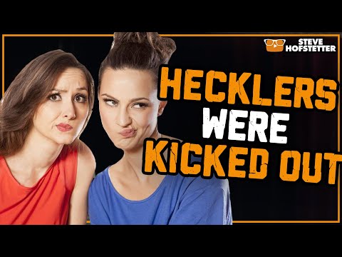How not to act at a comedy club (hecklers get owned) - Steve Hofstetter
