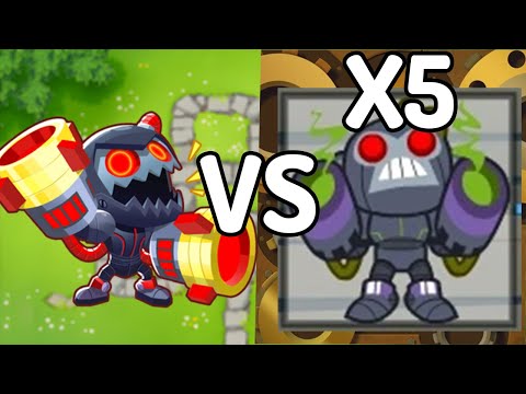 BTD6 Anti Bloon VS. 5 BTD5 Tech Terrors