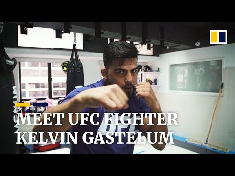 UFC fighter Kelvin Gastelum puts himself together after heartbreaking loss