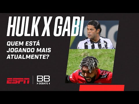 HULK X GABIGOL: QUEM ESTÁ JOGANDO MAIS? BB Debate compara atacantes de Atlético-MG e Flamengo