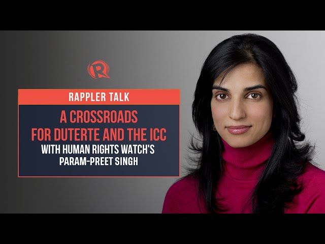 Rappler Talk: A crossroads for Duterte and the ICC