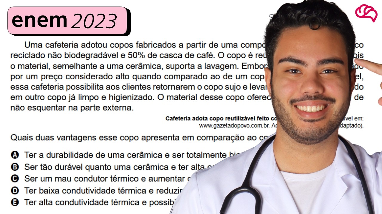 Resolução em Vídeo — Questão 130 ENEM 2023
