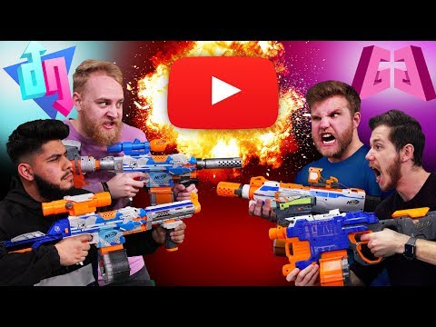 NERF YouTuber Showdown Challenge! Video