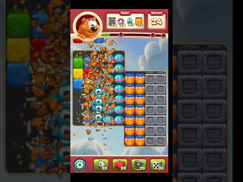Toon Blast Level 2972 NO BOOSTERS - A S GAMING ✔
