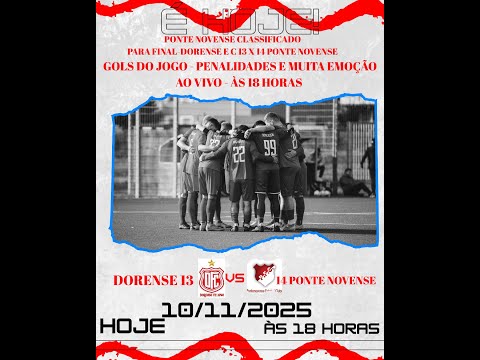DORES DO TURVO MG - FUTEBOL AO VIVO - DORENSE E C  13  X  14  PONTE NOVENSE F C