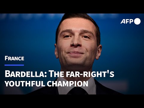 Jordan Bardella: The French far-right's youthful champion | AFP