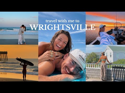 traveling to a storybook beach town: surfing, boating, and *outerbanks* vibes