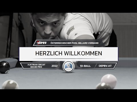 4. Austrian Circuit Grand Prix 2021/22 - 10 Ball - Finale - Simon Astl gg. Daniel Resch