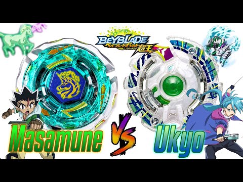 MYTHICAL: Ray Unicorno 1'P U' VS Unlock Unicorn D N Masamune VS Ukyo Beyblade Burst Surge Battle