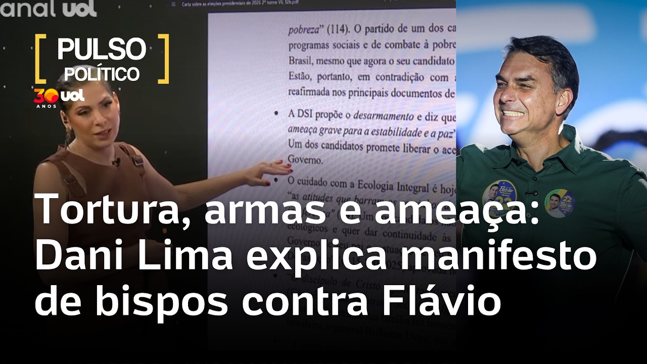  Flávio 'não reconhece dignidade do trabalhador', dizem bispos; Dani Lima e colunistas analisam carta