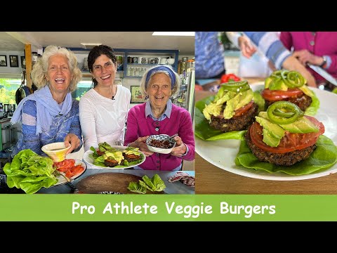Pro Athlete Veggie Burgers