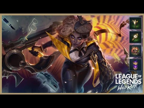 Psychic Detective Senna 2d Splash Art from Wild Pass | Wild Rift