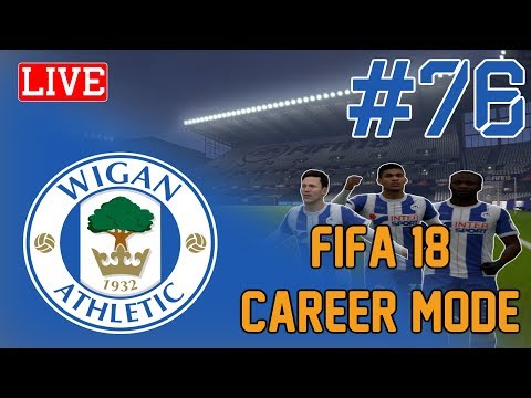 FIFA 18 WIGAN CAREER MODE - EP#76 (CR7'S REGEN FIRST GAMES)