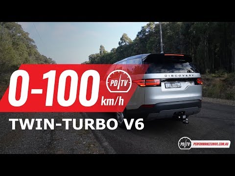 2019 Land Rover Discovery Sd6 0-100km/h & engine sound