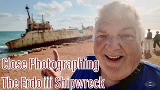 Close Photographing the Wreck Of The Edro iii With My Lumix G9