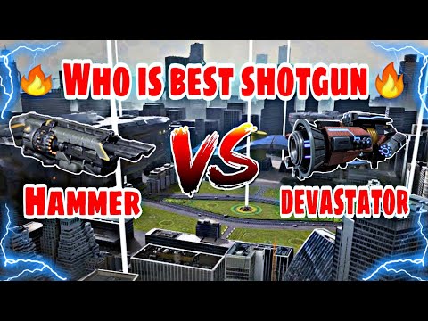 Hammer VS Glacier Comparison in |War Robots|