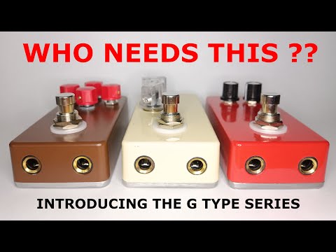 A Weird Guitar Pedal Series (from 1590G Enclosures)