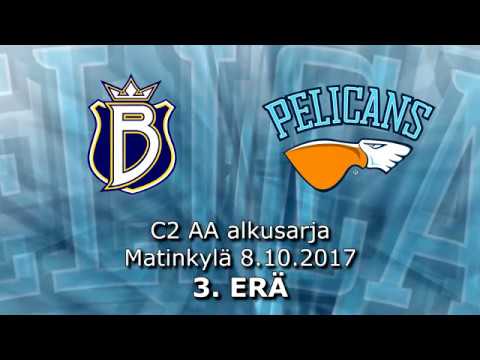 Su 8.10.2017 BJR White 1 - Pelicans C2 Akatemia, erä 3