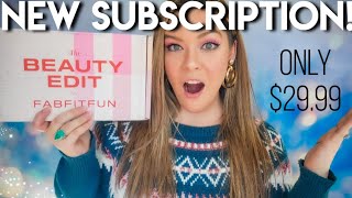 FabFitFun Beauty Edit December 2025 | NEW BOX ALERT!