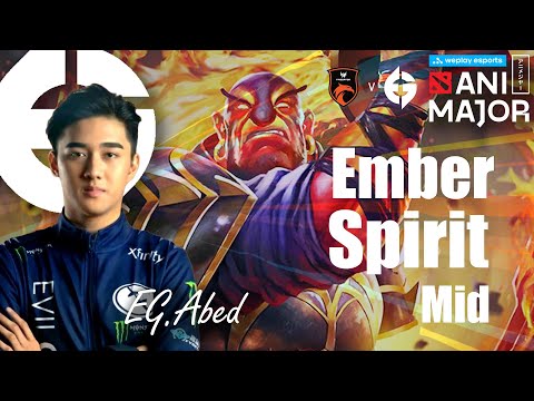 TNC vs EG | ABED GOD BROKEN EMBER SPIRIT | KYIV ANIMAJOR 2021 | DPC PLAYER'S PERSPECTIVE