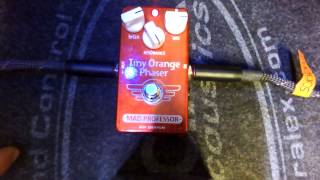 Video thumbnail for Mad Professor Tiny Orange Phaser by Nikolay Karageorgiev