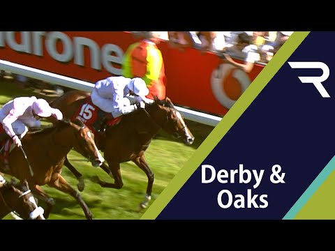Another great Epsom Derby finish! SIR PERCY and Martin Dwyer burst up the inside rail to win in 2006