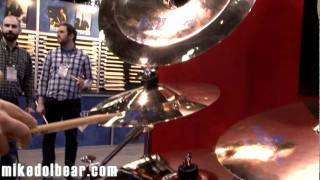 Video thumbnail for NAMM 2012 Paiste Alpha Boomers by drumclips