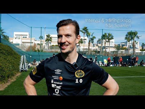 Intervju & klipp från lägerträning