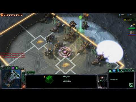 StarCraft II Direct Strike #1066 — commanders 3v3 Raynor