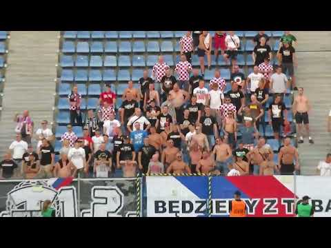 Kibice: Sokół Ostróda - Górnik Zabrze (09.08.2017)