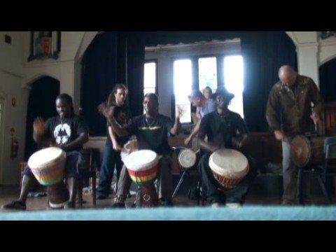 Grand Master of Djembe Mamady Keita in Australia 2008