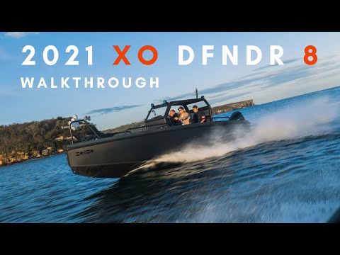 XO DFNDR 8 - Walkthrough this unique and capable adventure boat