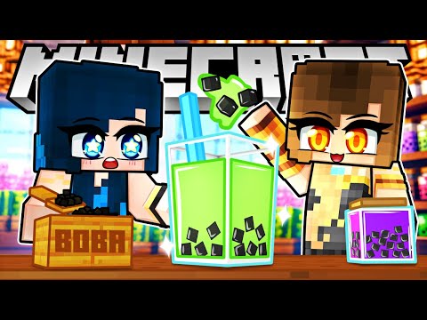 INSANE! Working at a Minecraft Boba Cafe