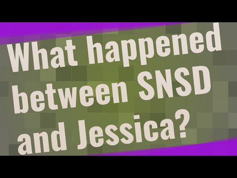 What happened between SNSD and Jessica?