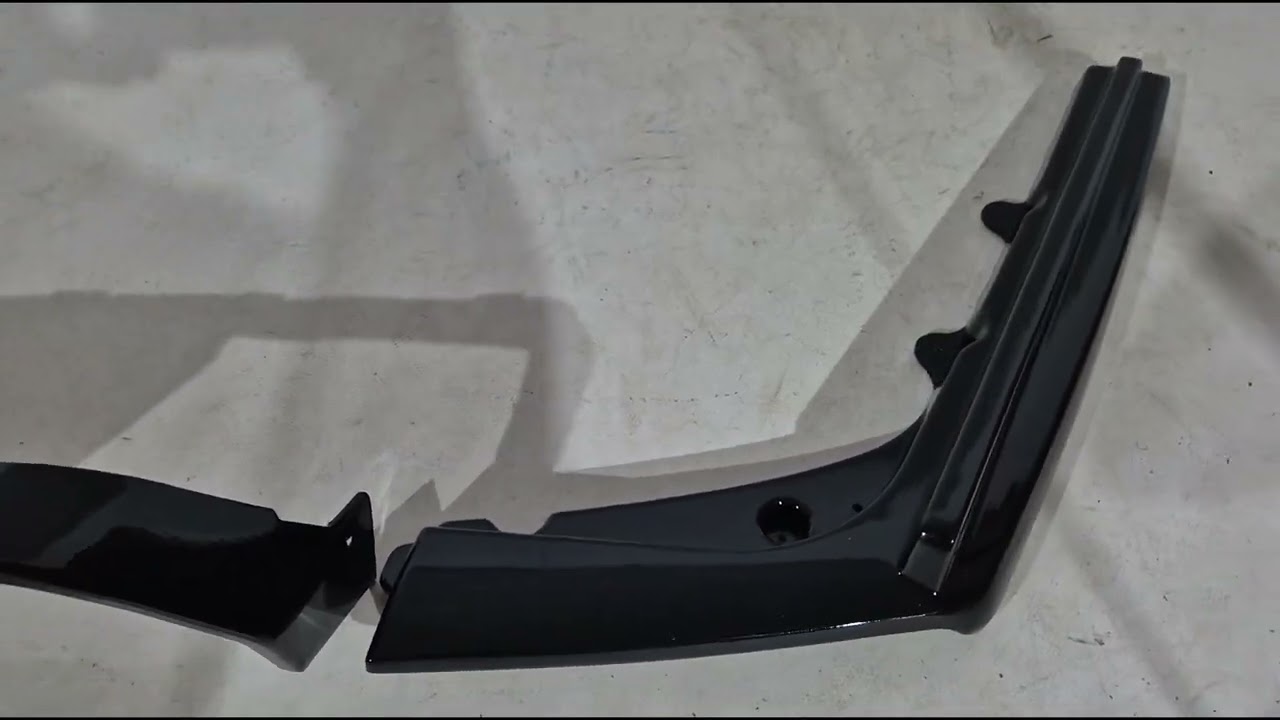 BMW 4 серия F32/F33/F36 2012-2020 гг. Задний диффузор DPT V-4 (для M-4 Vorstainer, Черный Глянец) Video 1